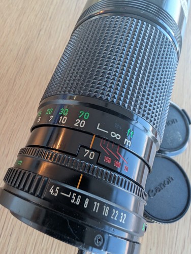 Canon 150mm 5 m f - fd, 70-150mm