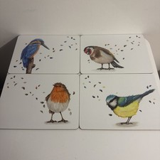 Placemats - set of 4 - Country Birds