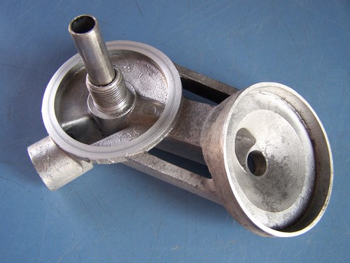 Mgb oil filter housing part - mgb,