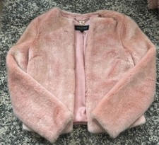 Lipsy London Pink Faux Fur