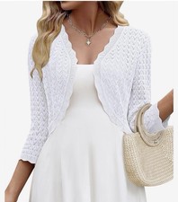 Zeagoo Women's Bolero Shrug