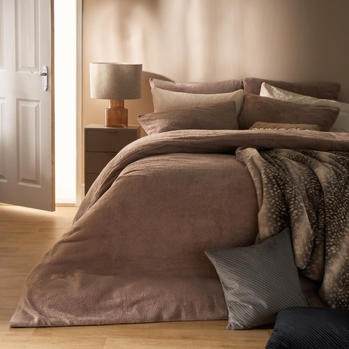 Ohs teddy fleece duvet - fleece, cover
