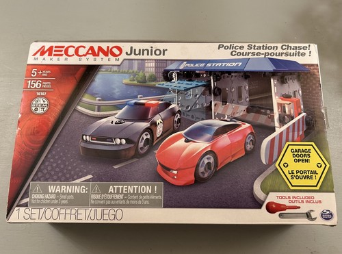 Meccano junior police station - meccano,
