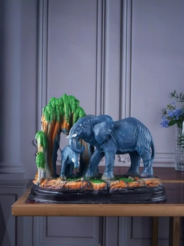 Decorative resin elephant - decorative,