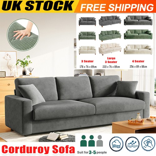 Seater 4 - 3, corduroy