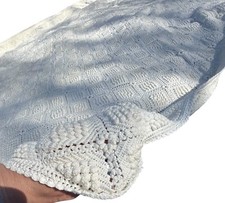 Large Handmade White Crochet