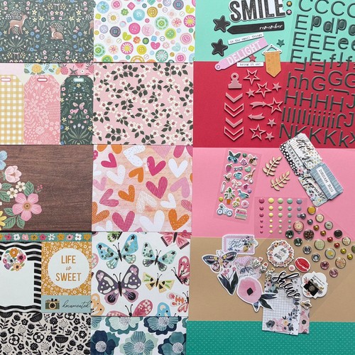 Scrappyroo scrapbook kit - kit,