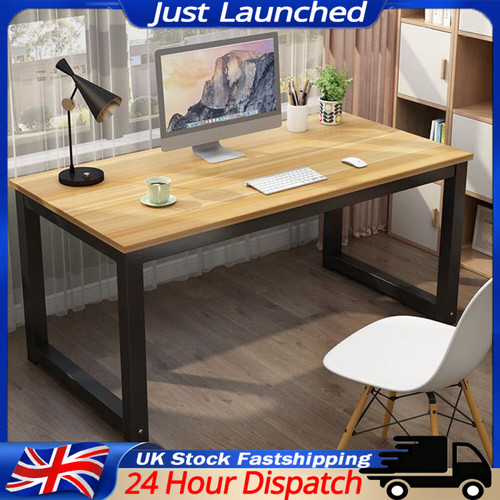 New light walnut - computer, desk