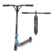 Xootz Mirage Stunt Scooter, Freestyle Trick Scooter with Steel Y Bar Neo-Chrome