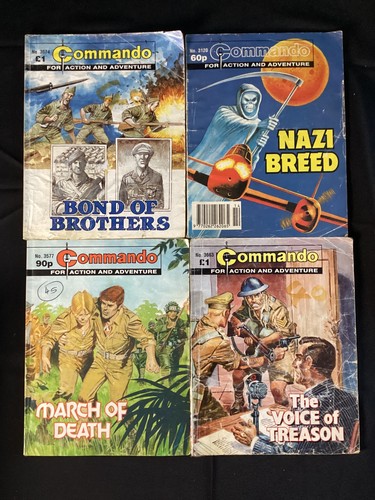 Vintage commando comics - comics, x