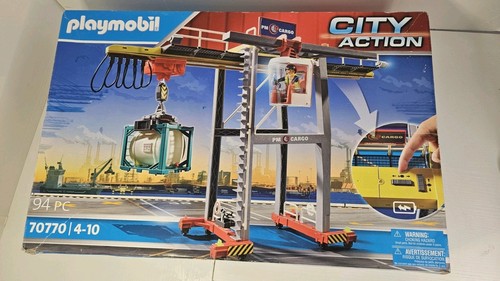 Playmobil harbour port - harbour, cargo
