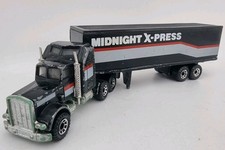 Matchbox Convoy Kenworth Truck & Trailer Midnight X-Press Vintage 1982