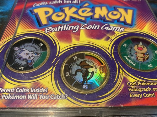 Vintage pokemon battle coins - vintage,