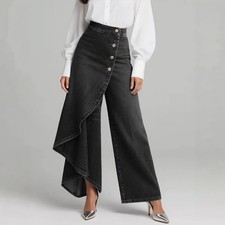 Unique Straight-leg Pants