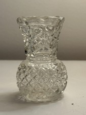 Vintage Clear Pressed Glass