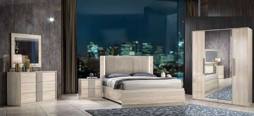 Dafne italian high gloss - dafne, beige