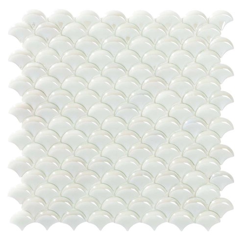 White fish scale - scale, recycled