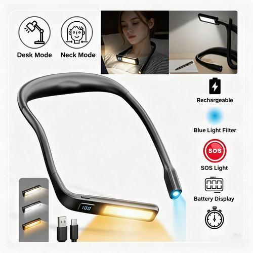 Neck reading light usb - neck, light,