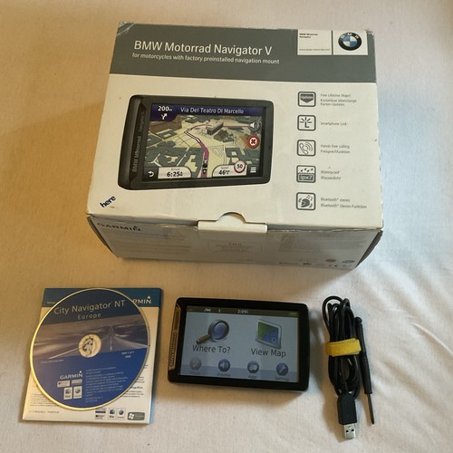 Bmw motorcycle sat nav - v5,