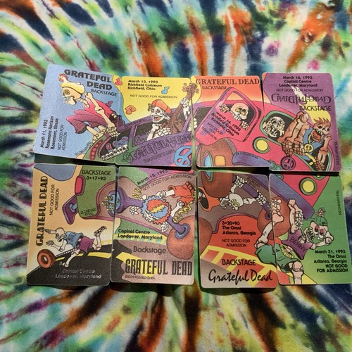 Grateful dead backstage pass - dead,