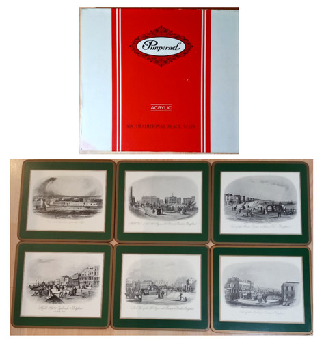 Pimpernel placemats set - pimpernel, 6x