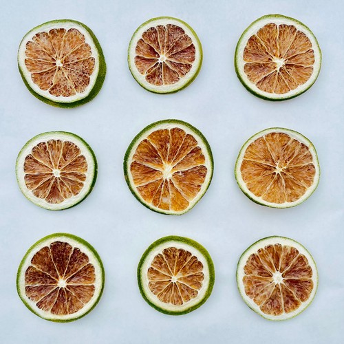Decorative dried green orange - decorative,