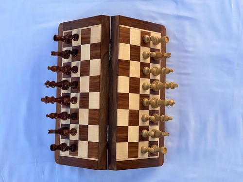 Wooden chess board set - chess,