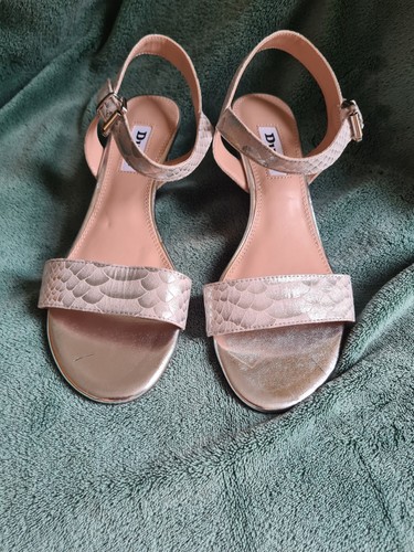 Dune london snake print wedge - dune,