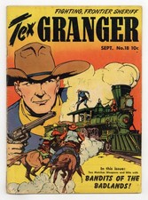 Tex Granger #18 VG- 3.5 1948