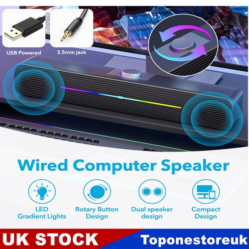 Usb wired speakers computer - speakers,