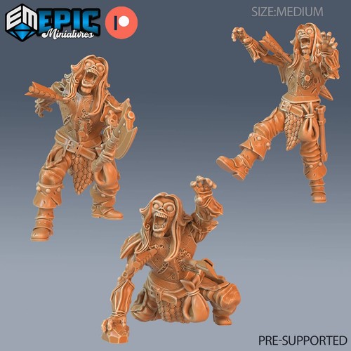 Zombie warrior dungeons - warrior,