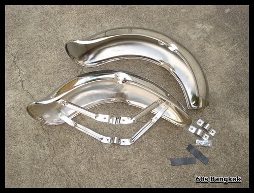 Chrome fender honda chaly - chaly, 50
