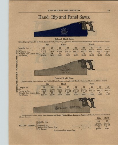 1903 paper sided colonial - sided,