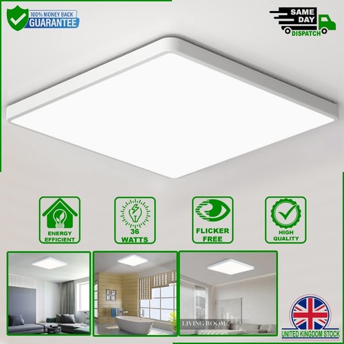 36w square led ceiling - square, light