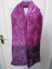 Accessorize Pink Purple Silk