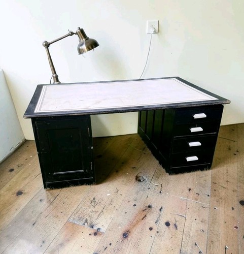 Very large antique black and - antique,