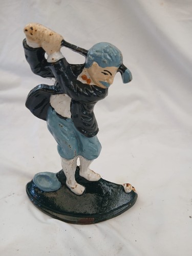 Vintage farmhouse golfer cast - farmhouse,