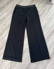NEXT LADIES WIDE LEG BLACK