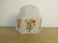 Vintage glass lampshade