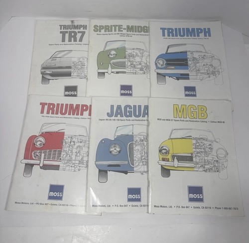 Moss lot parts - 6, catalog