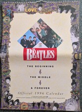 The Beatles- Official 1996 Calendar.