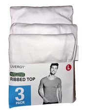 LIVERGY FINE RIBBED 3 PACK