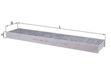 Interior Air Filter MAHLE Fits