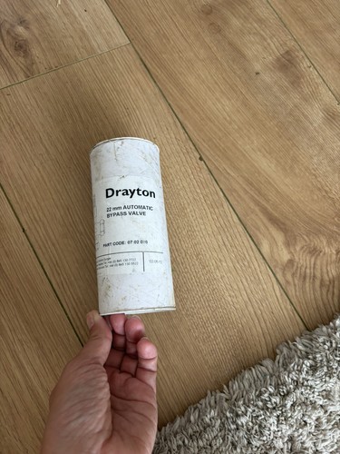 Drayton 22mm bypass valve - 22mm,