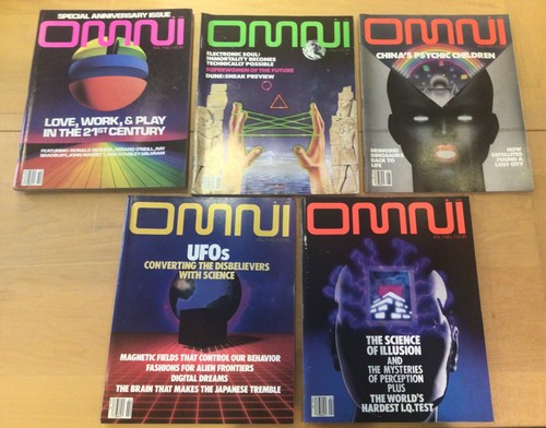Vintage omni magazines - omni, 5