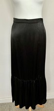 Ghost x M&S satin wrap skirt