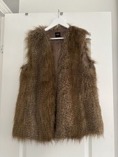 Faux Fur Gilet - Oasis Size L