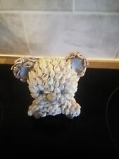 vintage sea shell bear