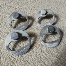Four Vintage Troll caving/climbing bolt hangars