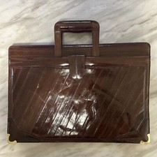 Vintage Genuine Eel Skin Brief